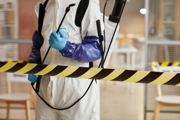 Professional Hoarding Cleanup technician working in New Egypt, NJ
